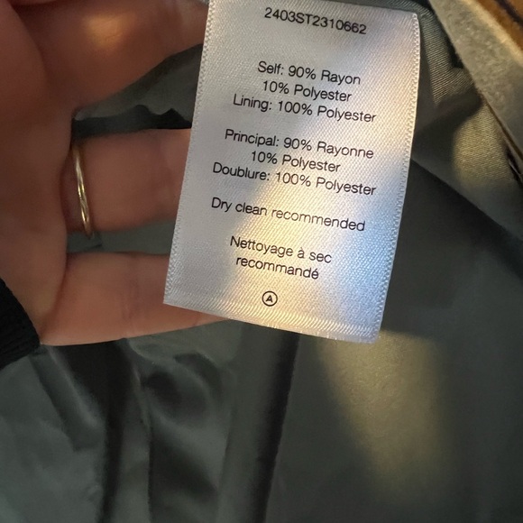 NWT VERONICA BEARD Kiernan Dickey Double-Breasted Striped Blazer 16 - Picture 10 of 15